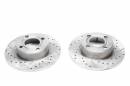 Тормозные диски 256mm с перфорацией и насечками Audi 80 B4 TA-TECHNIX EVOBS1408P