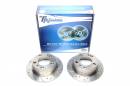 Тормозные диски 224mm с перфорацией и насечками Citroen XM TA-TECHNIX EVOBS1419P