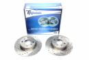 Тормозные диски 251,5mm с перфорацией и насечками Alfa Romeo 164 TA-TECHNIX EVOBS1470P