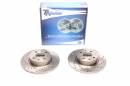 Тормозные диски 257mm с перфорацией и насечками Lancia Thema TA-TECHNIX EVOBS1474P