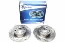 Тормозные диски 276mm с перфорацией и насечками Alfa Romeo 166 TA-TECHNIX EVOBS1476P