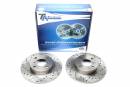 Тормозные диски 246,5mm с перфорацией и насечками Suzuki Wagon R+ TA-TECHNIX EVOBS1483P