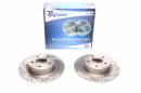 Тормозные диски 278mm с перфорацией и насечками Ford Tourneo Connect TA-TECHNIX EVOBS1486P