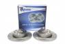 Тормозные диски 256 mm с перфорацией и насечками VW Jetta V TA-TECHNIX EVOBS1488P