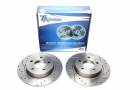 Тормозные диски 280mm с перфорацией и насечками Mazda 5 TA-TECHNIX EVOBS1491P