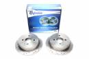 Тормозные диски 270mm с перфорацией и насечками Ford Orion III TA-TECHNIX EVOBS1498P