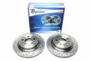 Тормозные диски 288mm с перфорацией и насечками Volvo XC70 Cross Country TA-TECHNIX EVOBS1500P