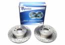 Тормозные диски 286mm с перфорацией и насечками Saab 9-5 Kombi TA-TECHNIX EVOBS1513P