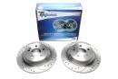Тормозные диски 296mm с перфорацией и насечками Mercedes-Benz Vito Bus W639 TA-TECHNIX EVOBS1589P