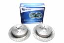 Тормозные диски 303mm с перфорацией и насечками Toyota RAV 4 II TA-TECHNIX EVOBS1596P