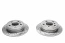 Тормозные диски 258mm с перфорацией и насечками Mercedes-Benz A-Klasse W169 TA-TECHNIX EVOBS1599P