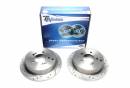 Тормозные диски 284mm с перфорацией и насечками Hyundai Tucson TA-TECHNIX EVOBS1600P