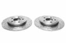 Тормозные диски 288 mm с перфорацией и насечками Audi A4 B6 B7 Cabriolet TA-TECHNIX EVOBS1622P