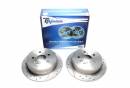 Тормозные диски 288mm с перфорацией и насечками Lexus RX 300 TA-TECHNIX EVOBS1629P