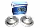 Тормозные диски 302mm с перфорацией и насечками Mitsubishi Grandis TA-TECHNIX EVOBS1633P
