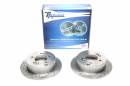 Тормозные диски 262mm с перфорацией и насечками Hyundai XG TA-TECHNIX EVOBS1651P