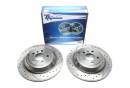 Тормозные диски с перфорацией и насечками Mercedes-Benz R-Klasse W251 TA-TECHNIX EVOBS1664P