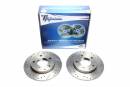 Тормозные диски 251mm с перфорацией и насечками Mazda 323F V TA-TECHNIX EVOBS1665P