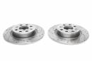 Тормозные диски 264 mm с перфорацией и насечками Fiat Punto Evo TA-TECHNIX EVOBS1680P