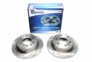 Тормозные диски 298mm с перфорацией и насечками VW Crafter TA-TECHNIX EVOBS1687P