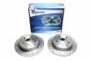 Тормозные диски 281mm с перфорацией и насечками Toyota RAV 4 IV TA-TECHNIX EVOBS1693P