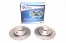 Тормозные диски 278mm с перфорацией и насечками Toyota Yaris P13 TA-TECHNIX EVOBS1696P