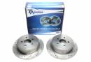Тормозные диски 274mm с перфорацией и насечками Subaru Outback BL BP TA-TECHNIX EVOBS1751P