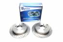 Тормозные диски 302mm с перфорацией и насечками Peugeot 4007 TA-TECHNIX EVOBS1783P