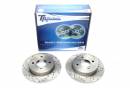 Тормозные диски 240mm с перфорацией и насечками Nissan Micra K11 TA-TECHNIX EVOBS1838P