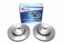 Тормозные диски 315mm с перфорацией и насечками Wiesmann Wiesmann Roadster TA-TECHNIX EVOBS20011P