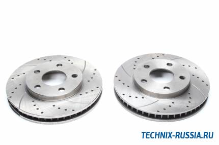 Тормозные диски 278mm с перфорацией и насечками Pontiac Grand Prix TA-TECHNIX EVOBS20018P
