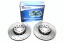 Тормозные диски 314mm с перфорацией и насечками Audi 100 C4 Avant TA-TECHNIX EVOBS20020P