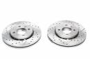 Тормозные диски 256mm с перфорацией и насечками VW Polo 6N1 6N2 TA-TECHNIX EVOBS20043P