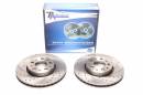 Тормозные диски 285,5mm с перфорацией и насечками Volvo XC 70 Cross Country TA-TECHNIX EVOBS20045P