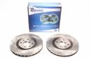 Тормозные диски 305mm с перфорацией и насечками Peugeot 406 Coupe TA-TECHNIX EVOBS20054P