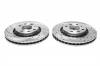 Тормозные диски 256 mm с перфорацией и насечками Opel Astra F Classic Caravan TA-TECHNIX EVOBS2006P