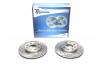 Тормозные диски 236mm с перфорацией и насечками Chevrolet Aveo TA-TECHNIX EVOBS2007P