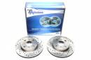 Тормозные диски 238mm с перфорацией и насечками Toyota Corolla E10 TA-TECHNIX EVOBS20117P