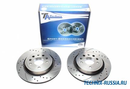 Тормозные диски 292mm с перфорацией и насечками Opel Vectra C TA-TECHNIX EVOBS20164P