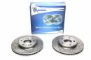 Тормозные диски 280mm с перфорацией и насечками Hyundai Coupe TA-TECHNIX EVOBS20242P