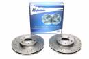 Тормозные диски 296mm с перфорацией и насечками Mazda MPV II TA-TECHNIX EVOBS20259P