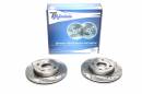Тормозные диски 235mm с перфорацией и насечками Toyota Yaris P1 TA-TECHNIX EVOBS20353P