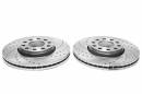 Тормозные диски 288 mm с перфорацией и насечками VW Passat B5 Variant TA-TECHNIX EVOBS20363P