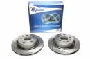 Тормозные диски 286mm с перфорацией и насечками Opel Omega B TA-TECHNIX EVOBS20377P