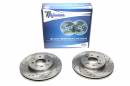 Тормозные диски 260mm с перфорацией и насечками Honda Civic VII Hatchback TA-TECHNIX EVOBS20391P