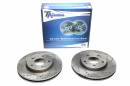 Тормозные диски 276mm с перфорацией и насечками Mitsubishi Lancer Kombi CS0W TA-TECHNIX EVOBS20411P