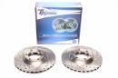Тормозные диски 277mm с перфорацией и насечками Hyundai Galloper TA-TECHNIX EVOBS20448P