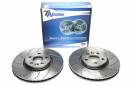 Тормозные диски 316mm с перфорацией и насечками Land Rover Freelander 2 TA-TECHNIX EVOBS20485P