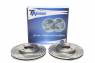 Тормозные диски 256 mm с перфорацией и насечками VW Scirocco II TA-TECHNIX EVOBS2050P