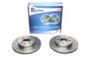 Тормозные диски 262mm с перфорацией и насечками Honda Prelude III BA TA-TECHNIX EVOBS2058P